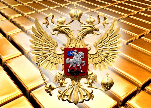 Золото в России