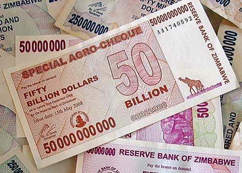 Инфляция в Зимбабве